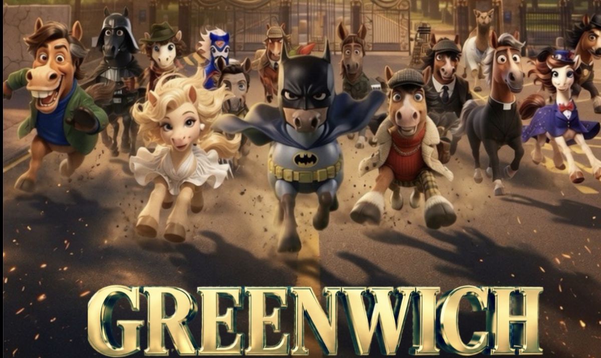 The 13th London Pantomime Horse Race - TV/Movie Icons edition