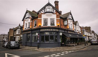The bar at Greenwich Tavern.