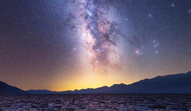Starry night sky