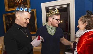 Join the royals for a relaxed opening of the Tudors to Windsors: British Royal Portraits exhibition at the National Maritime Museum.