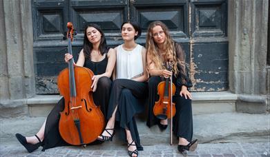 Astatine Trio performing live at Blackheath Halls