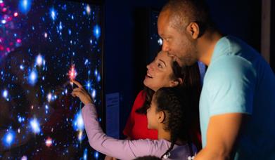 A brand-new interactive experience perfect for space-fans aged 4 to 104!