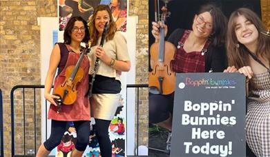 The musicians will perform on instruments galore including violin, clarinet and a selection from ukulele, trumpet, trombone and saxophone