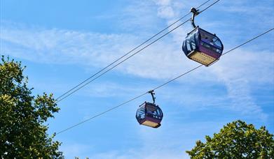 Soar 90M over the Thames on London Cable Car!