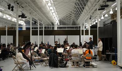 Join Woolwich Works for Chineke! Junior Orchestra as they share the results of their weekend working together