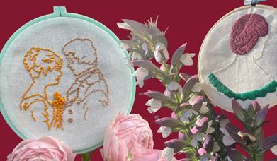 Embroidery Workshop with Sarah Bhandari at The Fan Museum, Greenwich