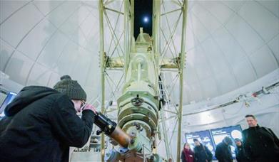 Explore the wonders of the night sky and take the chance to look through the telescopes of the Royal Observatory