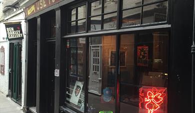 An award winning Urban Contemporary Art Gallery with a unique, intimate, and very atmospheric Gallery Space