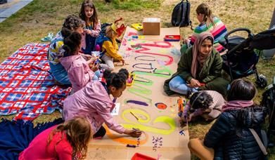 Bring your little ones and get them stuck into free arts, crafts and activities at Holiday Fun Friday
