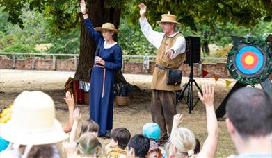 Join characters from the past for heritage-inspired hijinks and hands-on shenanigans at Eltham Palace this half term