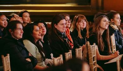 An exclusive evening with the artist behind the artwork on the opening night of Peace Doves