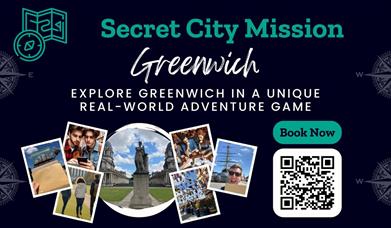 Explore Greenwich in a unique real-world adventure game