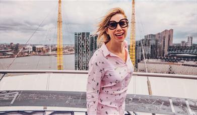 Lou Sanders is back at the iconic Up at The O2 with her stand-up comedy
