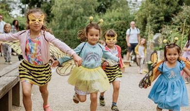 The Play in the Park project offers a free play programme of fun, creative activities and events inspired by the Royal Parks’ wildlife and open spaces