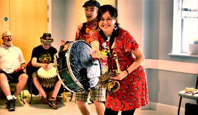 Come on a musical journey with Mambo Jambo in this interactive session