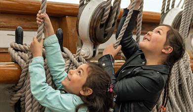 Hop aboard Cutty Sark for sensory sessions for under 5s!