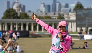 The Big Half is a vibrant, inclusive half marathon with a fun, festival atmosphere