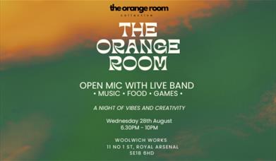 The Orange Room Collective are back for their infamous open mic night