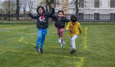 Tide and Seek is a coastal themed outdoor game for the whole family designed to encourage movement, discovery and play.
