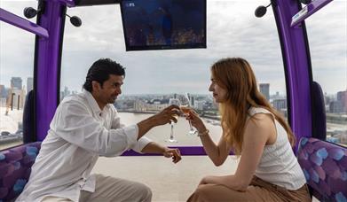 Take to the sky in style with IFS Cloud Cable Car for a special Champagne experience!
