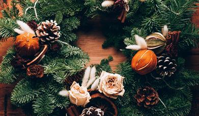 Step into the festive season with the Christmas Wreath Making Workshop
