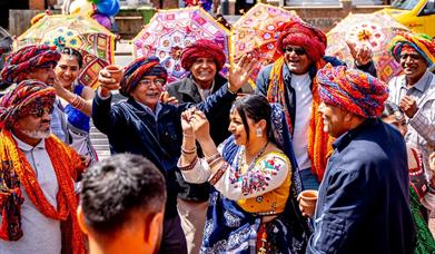 Come along to Greenwich Peninsula for an afternoon of colour, rhythm, and community celebration