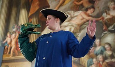 Join in for a story inspired by the amazing artwork in the Painted Hall
