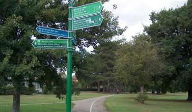 Green Chain Walk - A network of footpaths linking together many of the open spaces in South East London