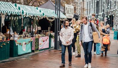 Celebrate the festive season at Greenwich Peninsula Christmas Market with a special festive sparkle
