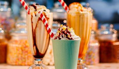 Visit the NEW Shake Bar and sample delicious maritime-themed ice creams and shakes