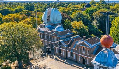 The Royal Observatory, Greenwich is the historic home of British astronomy, Greenwich Mean Time and the Prime Meridian of the world