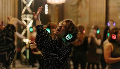 Experience a silent disco like no other, and dance the night away as Painted Hall as it is transformed into a luminous dance floor