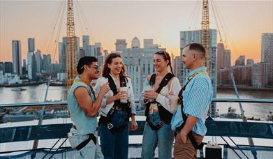 Exclusive Friday night climbs with a twist: refreshing cocktails and mocktails, sky-high sunsets, and a resident DJ on the roof of one of London’s ico