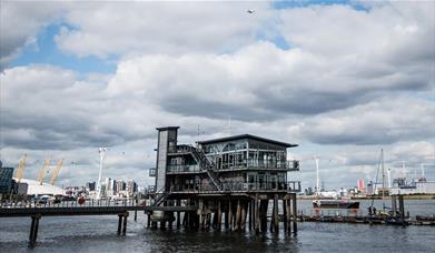 The Greenwich Yacht Club on the River Thames