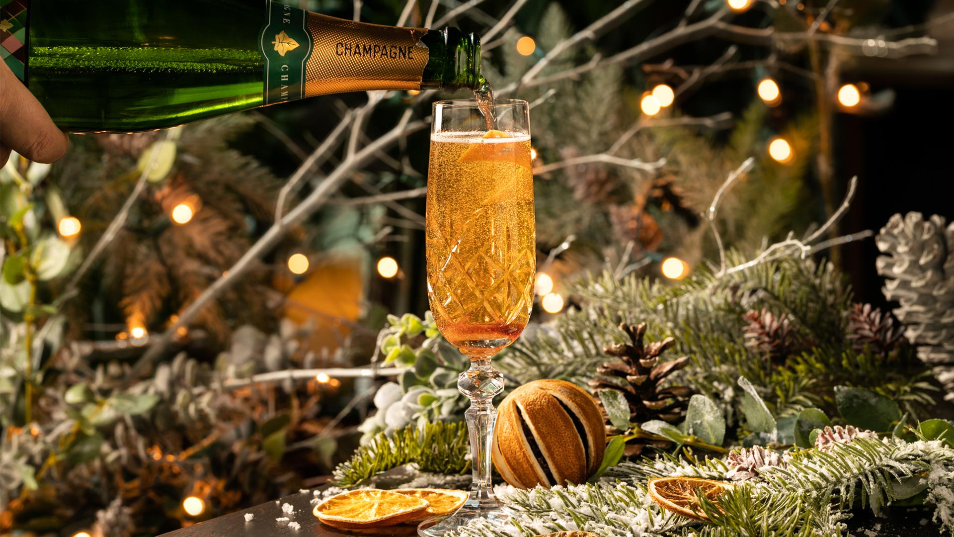 Champagne at the Ivy Cafe Blackheath