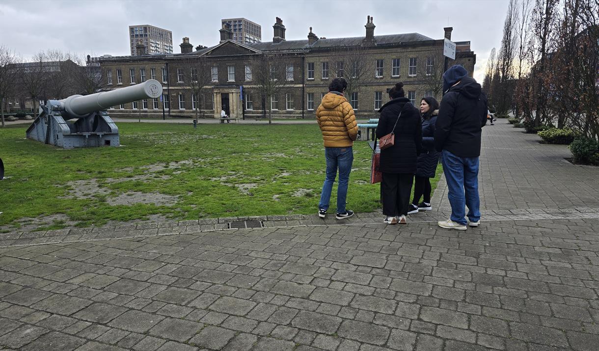 Solve clues while discovering Woolwich