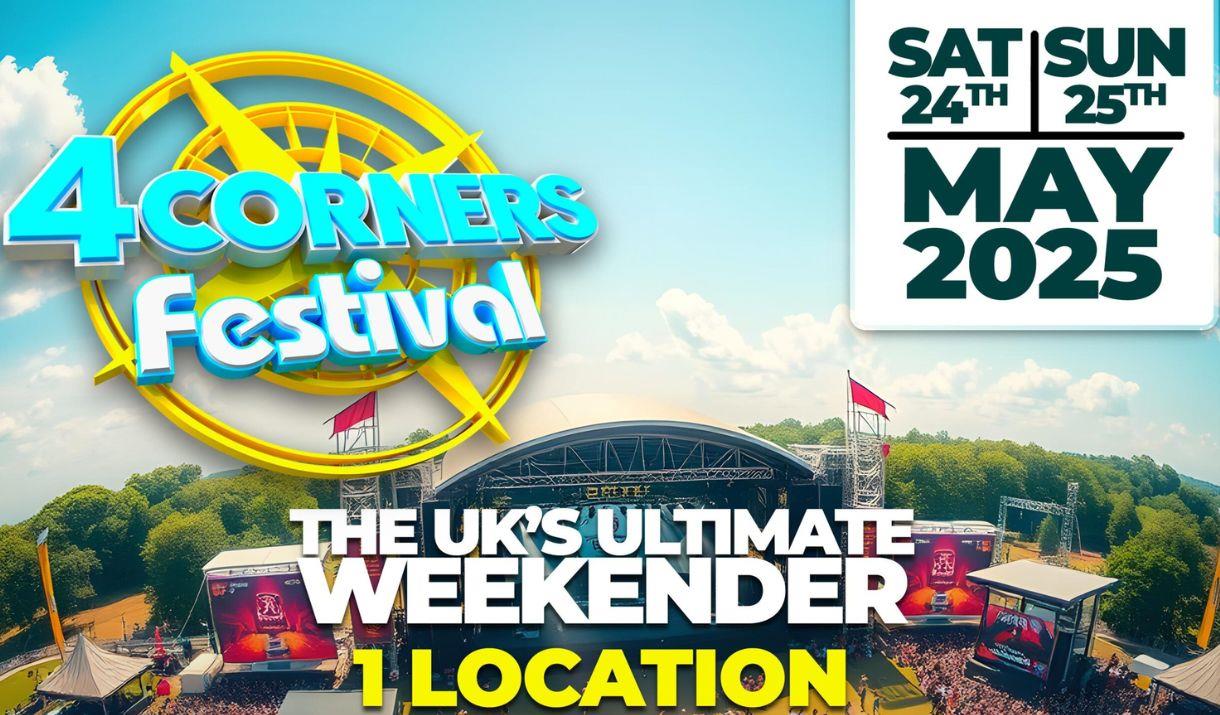 This Bank Holiday weekend, 4 Corners multi genre music festival 2025 is coming to Blackheath Common grounds