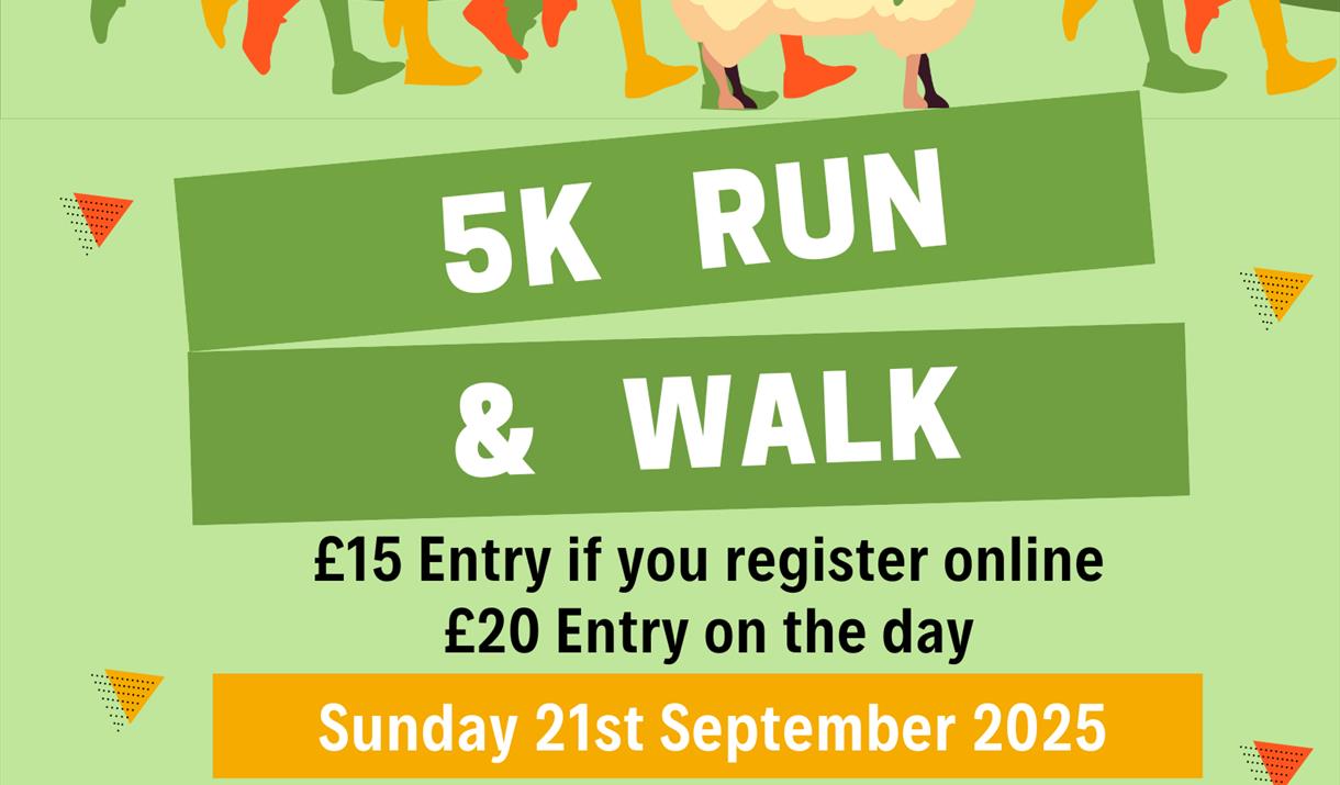 Don't miss your chance to explore the wonder of Woodlands Farm with the challenging 5K course around the fields of the farm