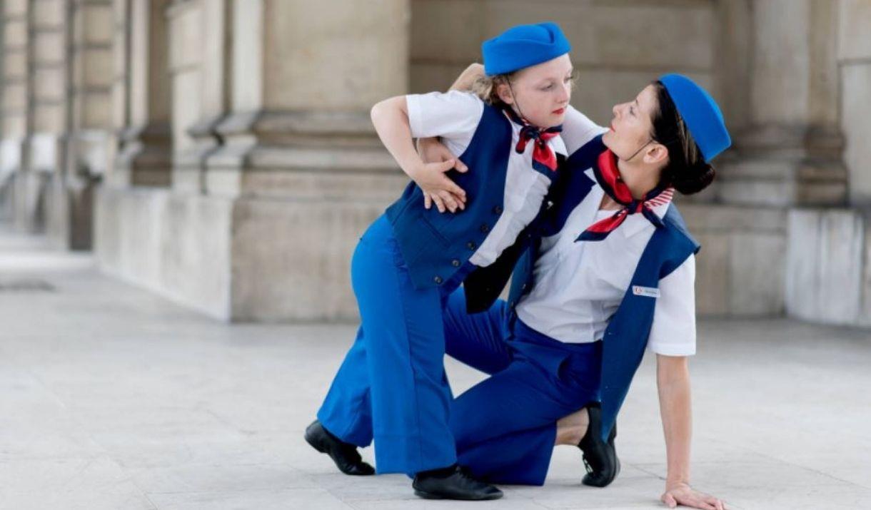 Brace yourself for a playful, yet poignant flight in this beautiful duet for Candoco Dance Company from New Art Club’s Tom Roden.