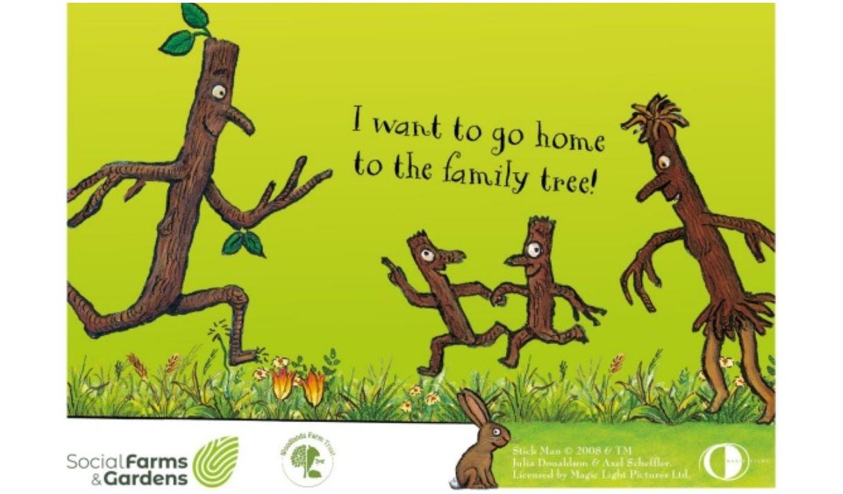 The Stick Man Trail at Woodlands Farm
