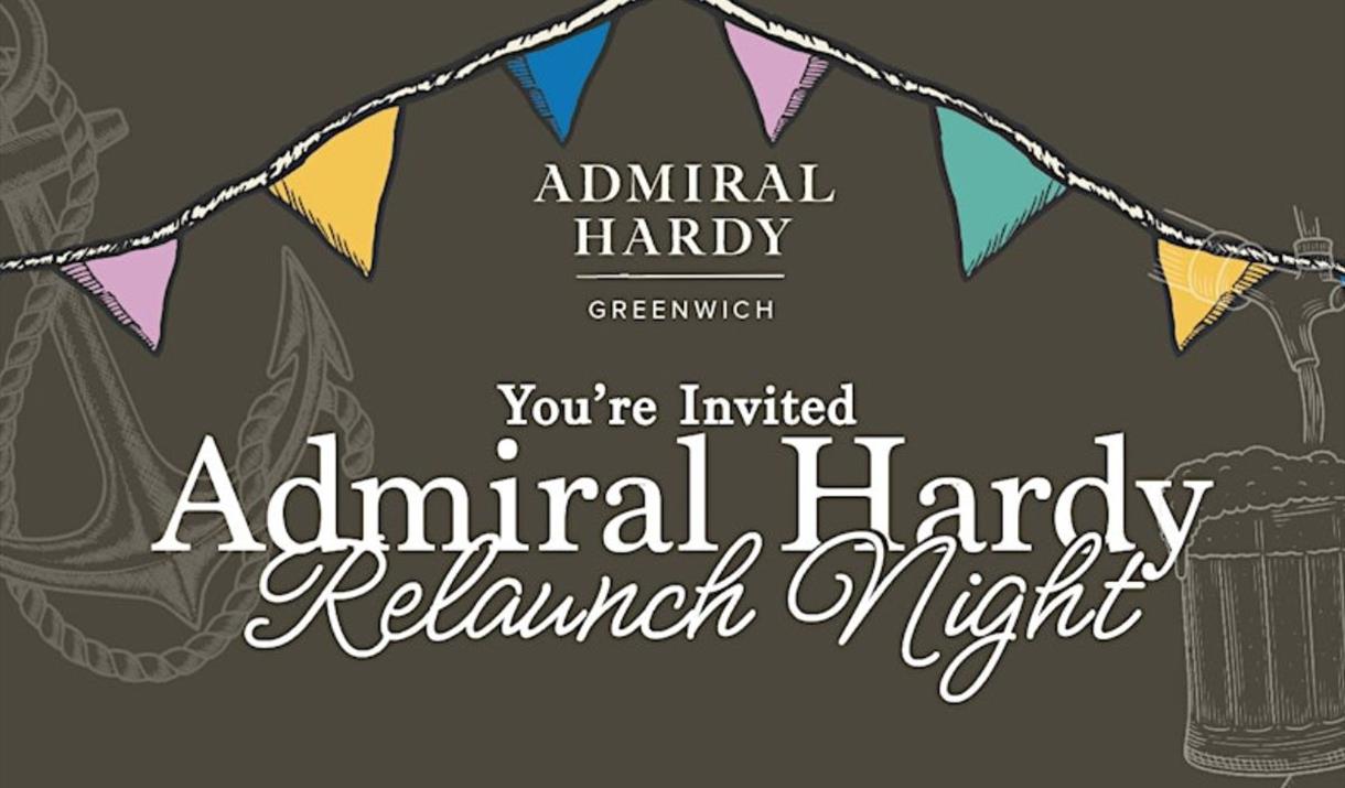 Celebrate The Admiral Hardy relaunch! Live music, movies, Xmas showcase & free food & drink tastings