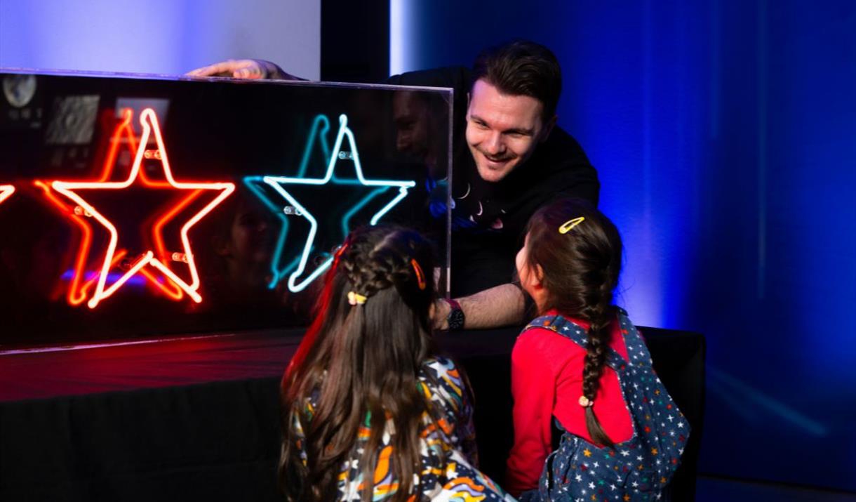 A brand-new interactive experience perfect for space-fans aged 4 to 104!