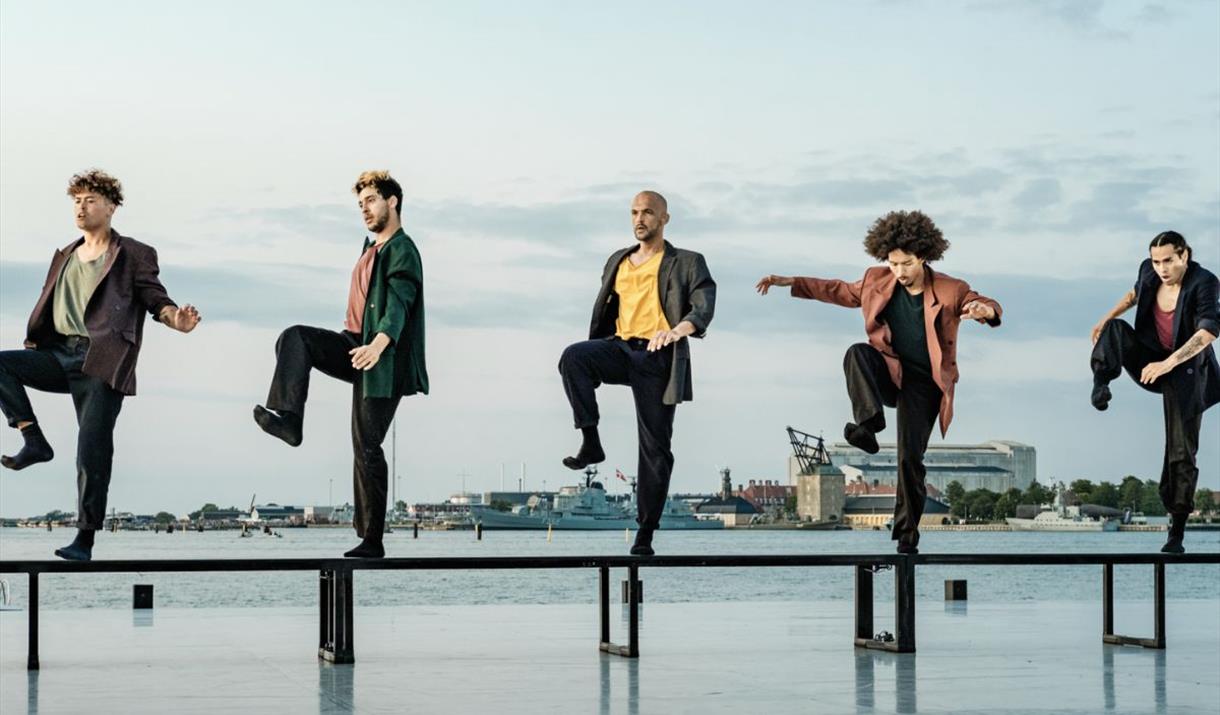 Five performers test the limits of balance, timing and control
