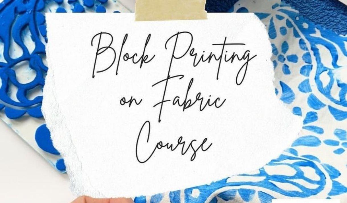 Introduction to Block Printing.