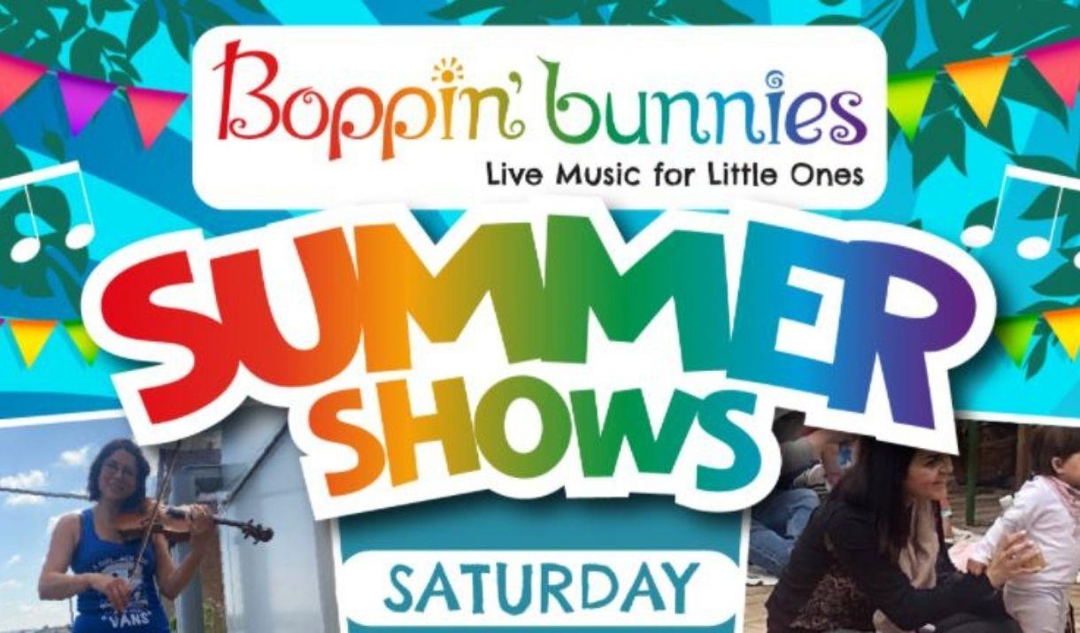 Boppin’ Bunnies are returning to The Jetty with 2 music shows for kids.
