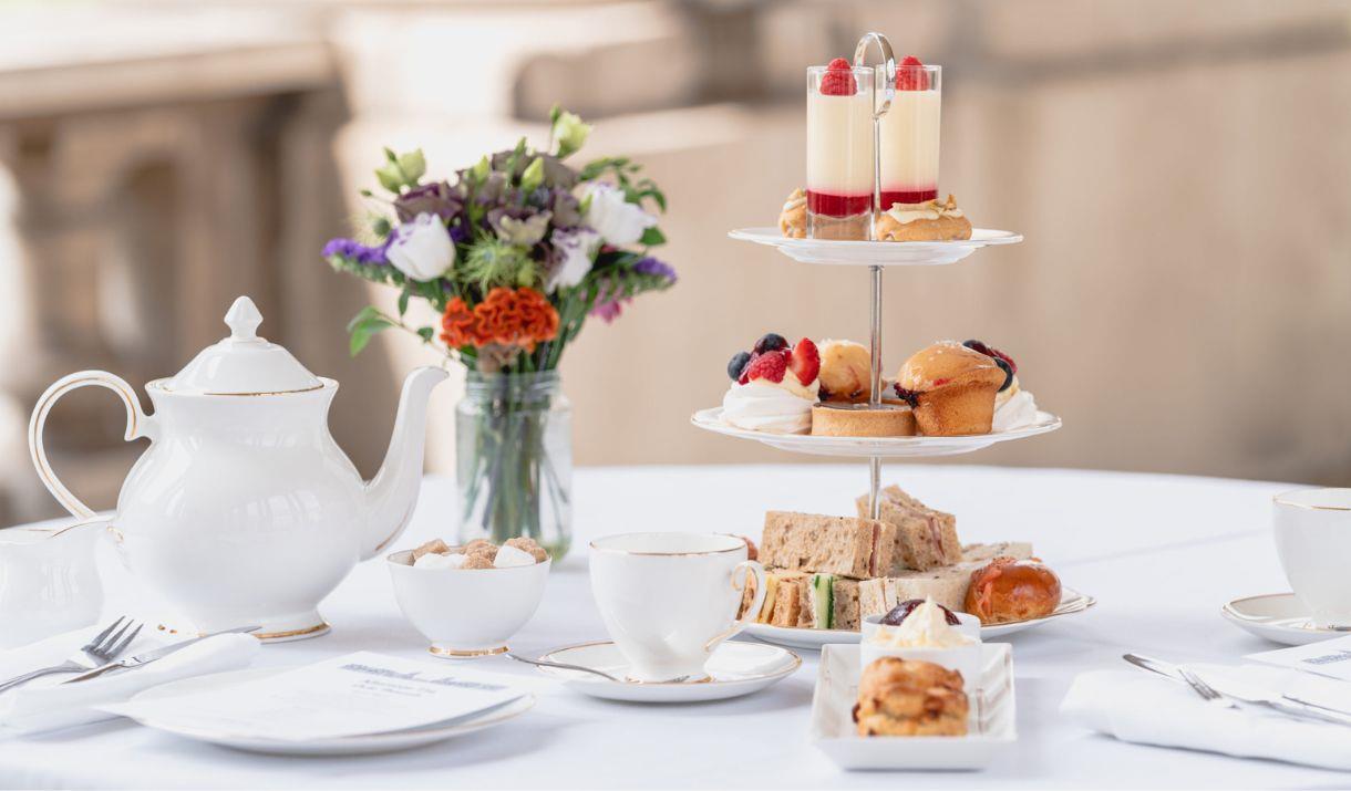 Bridgerton Afternoon Tea on the Colonnades at Old Royal Naval College
