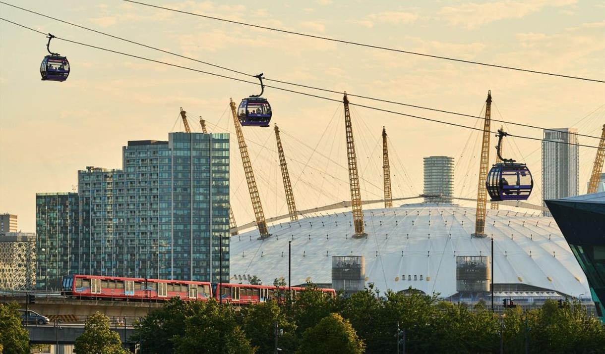 London Cable Car, Greenwich Peninsula