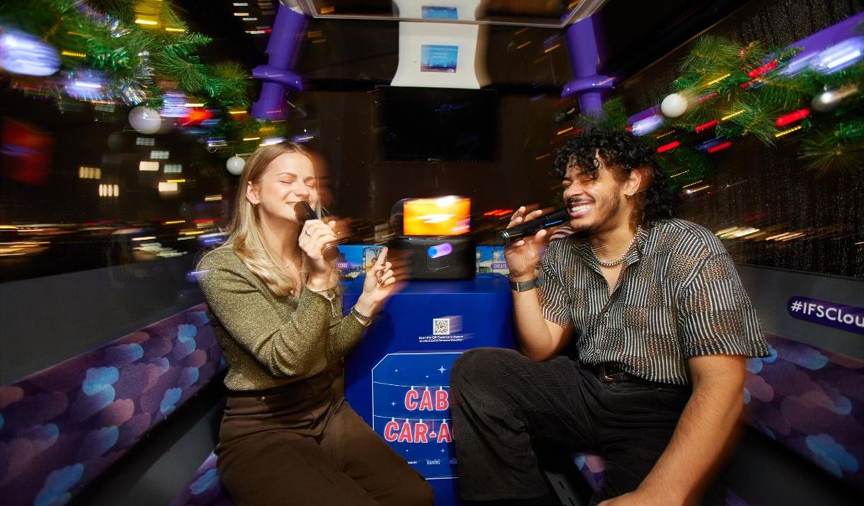 Take flight over London as you step into your very own Cable Car-aoke experience in partnership with Time Out