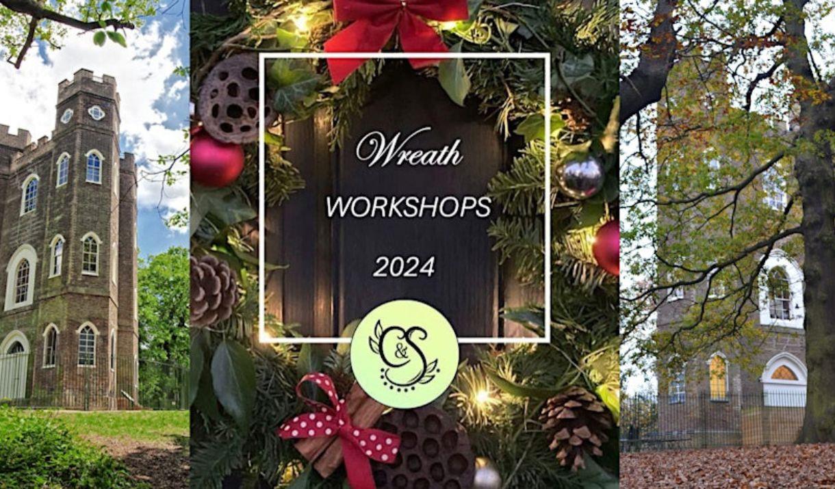 Christmas Wreath Making Workshop offers you an opportunity to make your own natural Christmas wreath from scratch