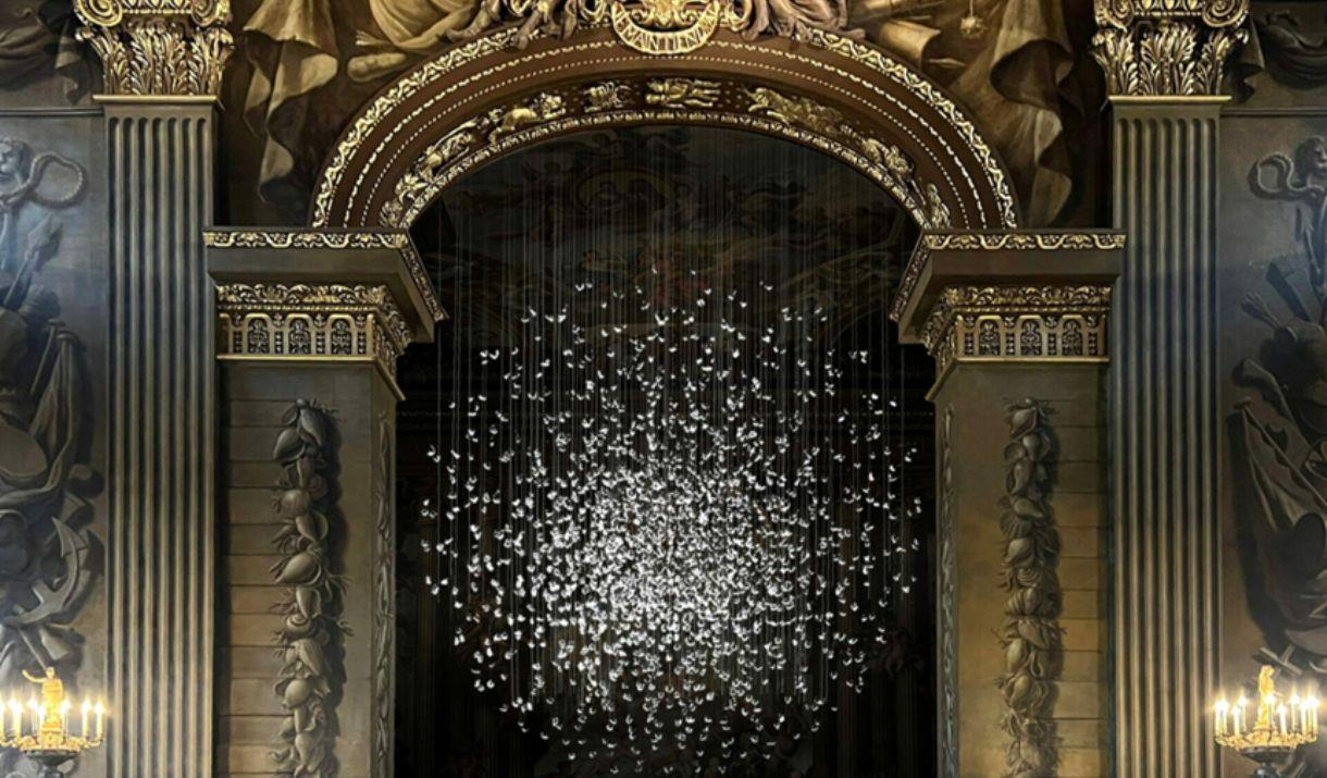 Experience Coalescence by designer Paul Cocksedge, an artwork made from over 2,500 pieces of coal